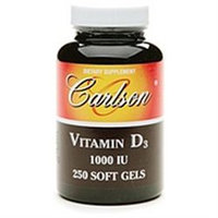 Carlson Laboratories Carlson Labs - Vitamin D3 1000 IU - 250 Softgels