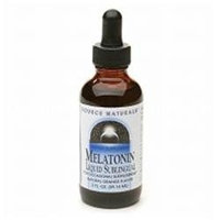 Source Naturals Melatonin Liquid Sublingual, Orange, 2 fl oz