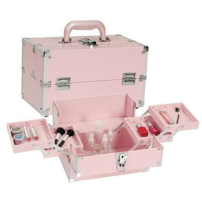 Seya Pink Train Case