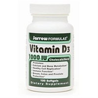 Jarrow Formulas Vitamin D3 - 1000 IU - 100 Softgels