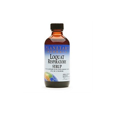 Planetary Herbals - Loquat Respiratory Syrup - 4 oz. Formerly Planetary Formulas