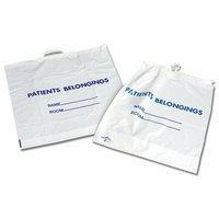 Medline Patient Belonging Bag in White (10 Packs per case)