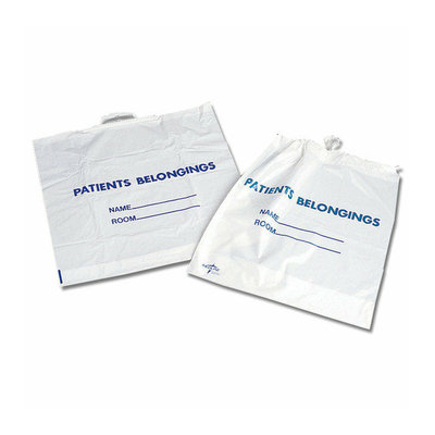 Medline Patient Belonging Bag in White (10 Packs per case)