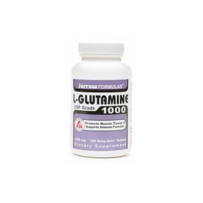 Jarrow Formulas L-Glutamine - 1000 mg - 100 Tablets