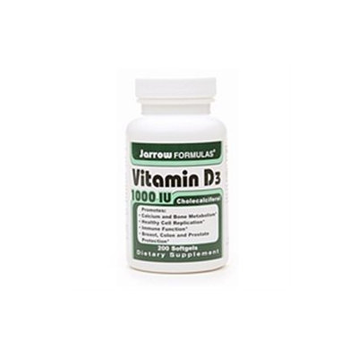 Jarrow Formulas - Vitamin D3 Cholecalciferol 1000 IU - 200 Softgels