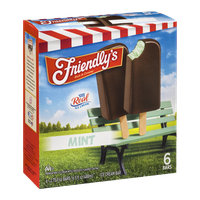 Friendly's Ice Cream Bar Mint - 6 CT