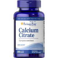 Puritan's Pride Calcium Citrate 200 mg-200 Caplets