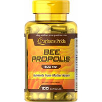 Puritan's Pride Bee Propolis 500 mg-100 Capsules