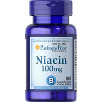 Puritan's Pride Niacin 100 mg-100 Tablets
