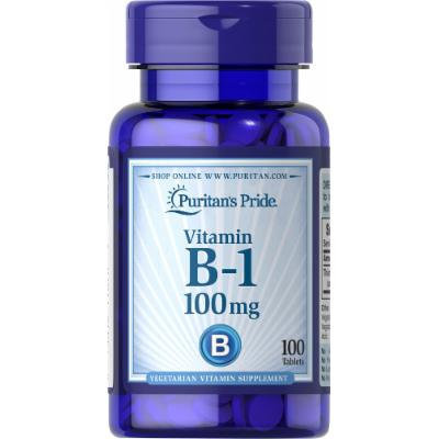 Puritan's Pride Vitamin B-1 100 mg-100 Tablets