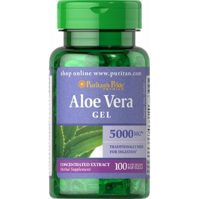 Puritan's Pride Aloe Vera Extract 25 mg-100 Softgels