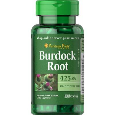 Puritan's Pride Burdock Root 425 mg-100 Capsules