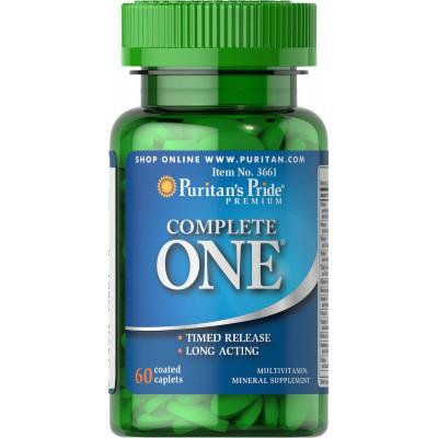 Puritan's Pride Puritan's Pride One Multivitamins Timed Release-60 Caplets