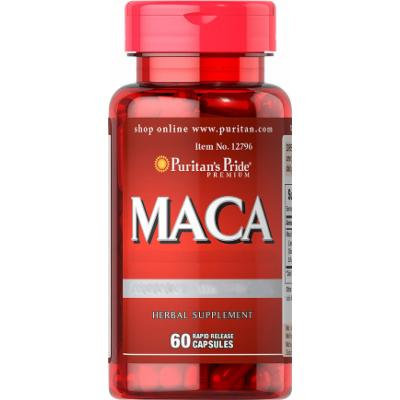 Puritan's Pride Maca 300 mg Standardized Extract-60 Capsules