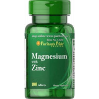 Puritan's Pride Magnesium with Zinc-100 Tablets