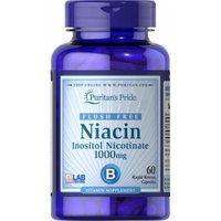 Puritan's Pride Flush Free Niacin Inositol Nicotinate 1000 mg-60 Capsules