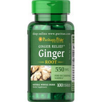 Puritan's Pride Ginger Root 550 mg-100 Capsules
