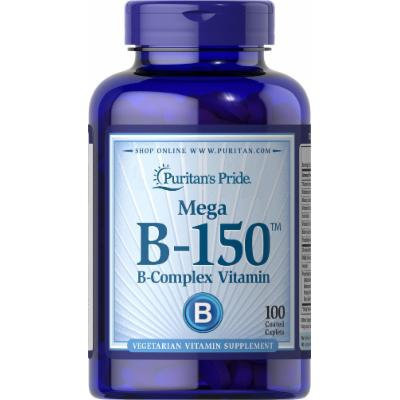 Puritan's Pride Vitamin B-150 Complex-100 Caplets