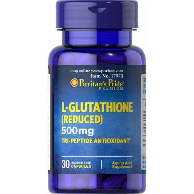 Puritan's Pride L-Glutathione 500 mg-30 Capsules