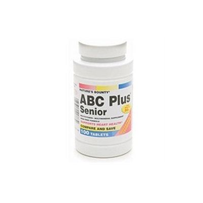 Abc Plus Vitamins Nature's Bounty ABC Plus Senior Tablets 100ct, 100 ea