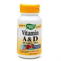 tures Way Nature's Way Vitamin A & D 100 capsules
