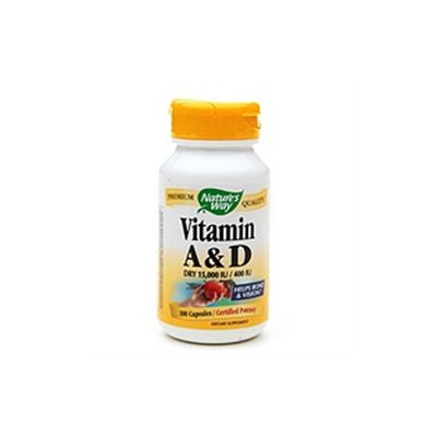 tures Way Nature's Way Vitamin A & D 100 capsules
