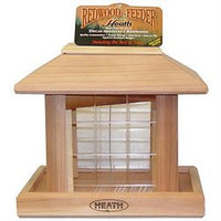 Heath HEATH496 3. 18 kg Unique Gazebo Bird Feeder - Brown