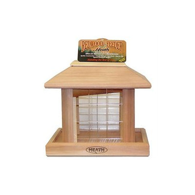 Heath HEATH496 3. 18 kg Unique Gazebo Bird Feeder - Brown