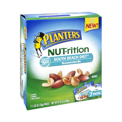 Planters Nutrition South Beach Diet Recommended Mix