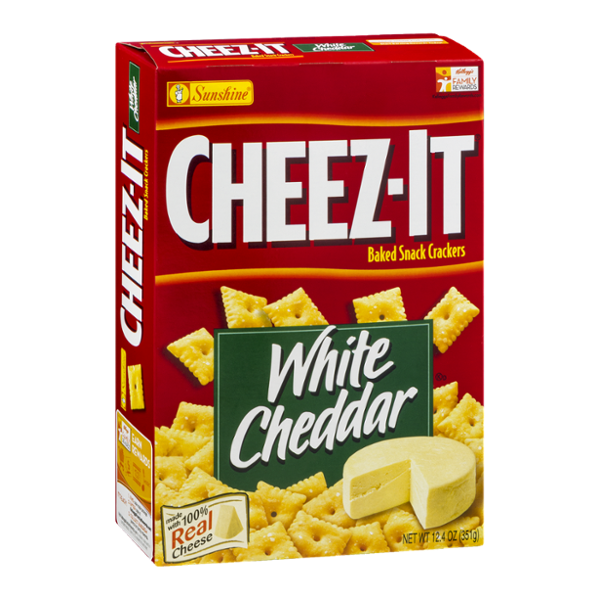 Cheez-It® Sunshine Baked Snack Crackers White Cheddar