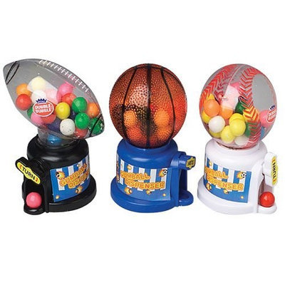Kidsmania Sports Gumball Machines with Gum
