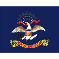 Annin North Dakota State Flag - 4' x 6'