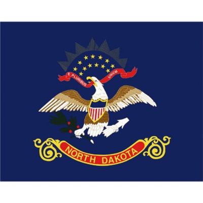 Annin North Dakota State Flag - 4' x 6'