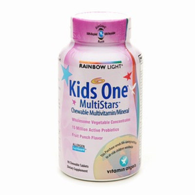 Rainbow Light Kids One MultiStars Chewable Multivitamin/Mineral