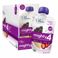 Plum Organics Mighty 4 Essential Nutrition Blend, Purple Carrot, Blackberry, Quinoa, & Greek Yogurt, 6 ea