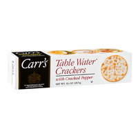 Carr's Table Water Crackers with Cracked Pepper