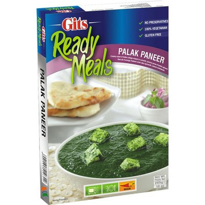 Gits Palak Paneer, Medium, 10.5-Ounce Units (Pack of 10)