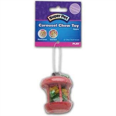 Super Pet Carousel Chew Toy Apple, Small