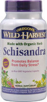 Oregon's Wild Harvest Schisandra 90 Non-GMO Vegetarian Capsules