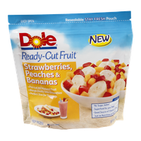 Dole Ready Cut Fruit Strawberries, Peaches & Bananas