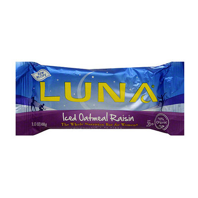 Luna Iced Oatmeal Raisin Nutrition Bar
