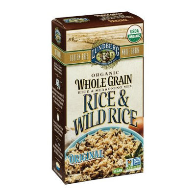 Lundberg Family Farms Organic Whole Grain Rice & Wild Rice Original, 6 OZ (Pack of 6)