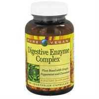 Pure Vegan - Digestive Enzyme Complex - 90 Vegetarian Capsules