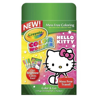 Crayola Color Wonder Mini Pad & Markers - Hello Kitty
