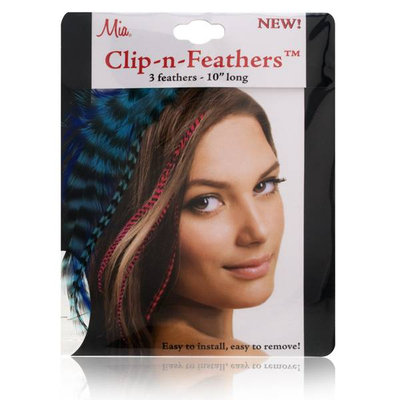 Mia Clip-In-Feathers Model No. 05307 - Blue