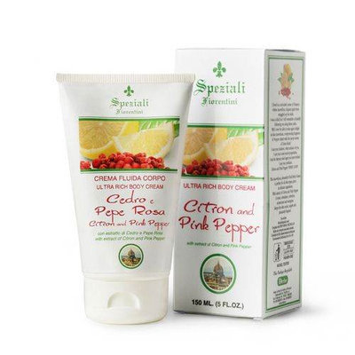 Citron and Pink Pepper by Speziali Fiorentini Ultra Rich Body Cream