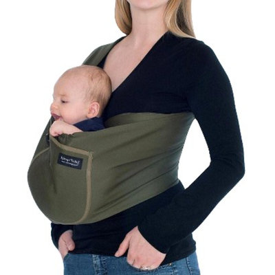 Karma Baby Organic Cotton Twill Baby Sling - Green - Size XS