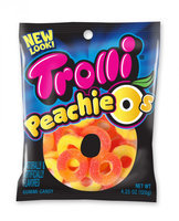 Trolli Gummy Candy Peachie O's