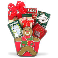 Alder Creek Gift Baskets Gingerbread Man Gift Basket