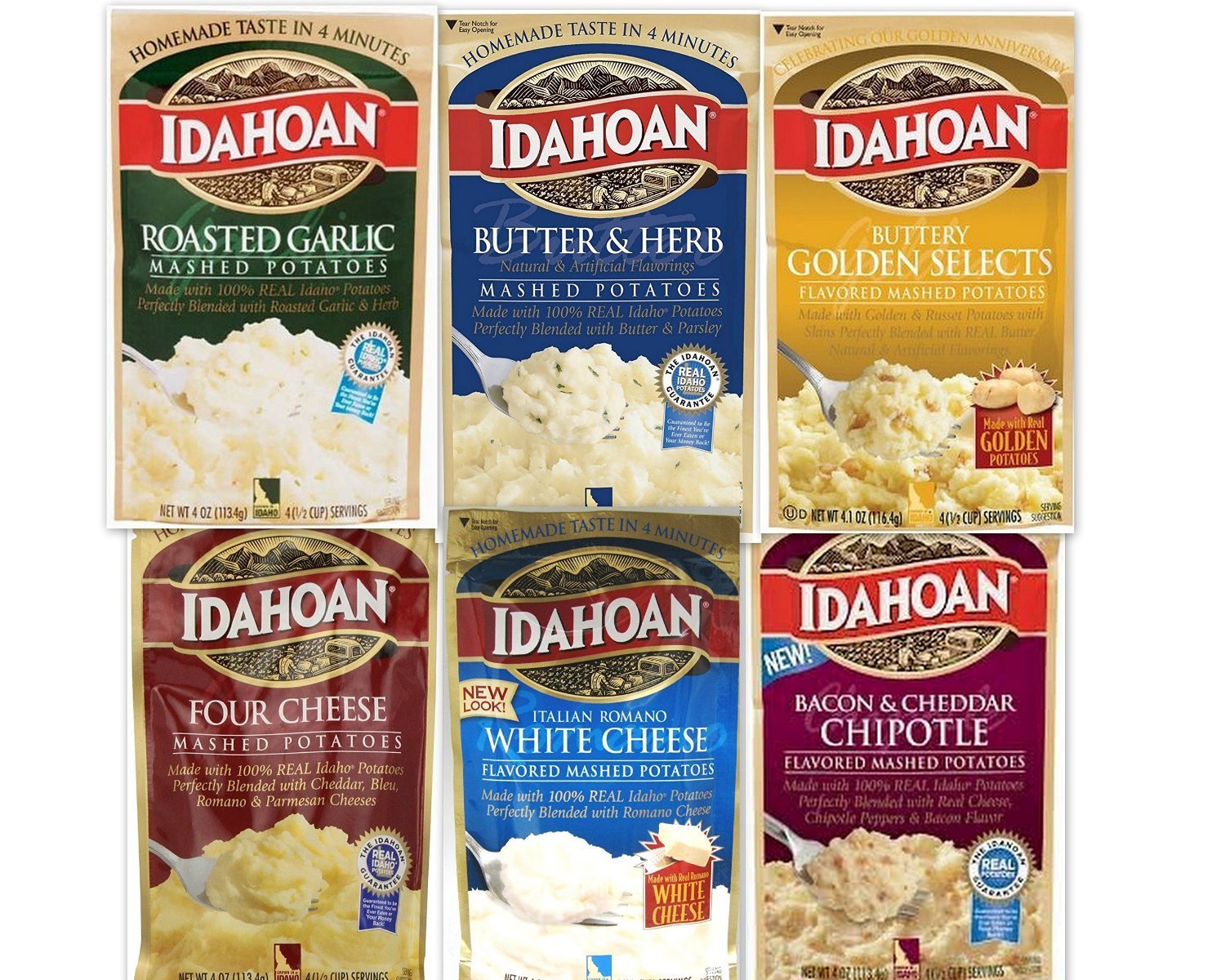 Idahoan Naturally Mashed Potatoes